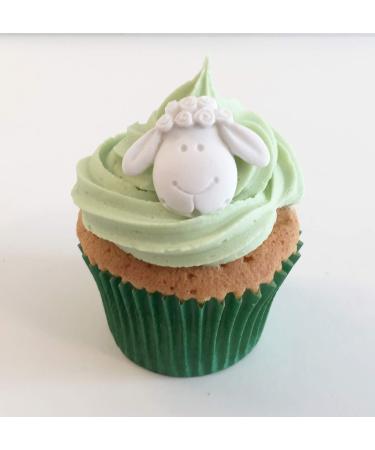 6 Sugar Sheep Cake Toppers- Edible Unique & Made with Love & Imagination in The UK!