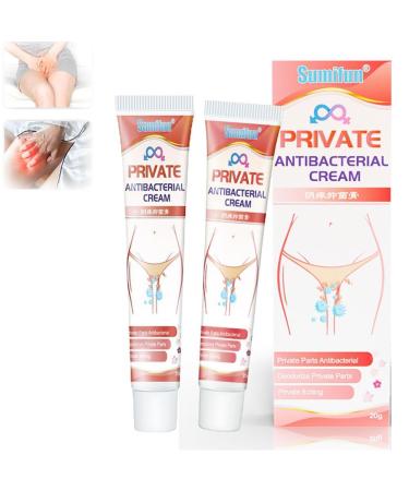 Private Area Itch Treatment Cream Private Itching Cream Itchy Skin Cream Private Area Pruritus Eczema Treatment Cream Relieves Feminine Dryness/Itching/Redness/Burning/Irritation/Odor (Color : 2p 2pcs