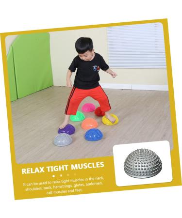 Durian Ball Portable Foot Massager - Office & Home Relaxation Tool for Muscle Relief | 16x16x8cm Gray - Buy Online on GoSupps.com