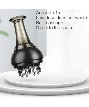 Anti Hair Loss Scalp Care Tool | Easy Use Liquid Dispenser & Massager | Hair Care Accessory - White - Buy Online on GoSupps.com