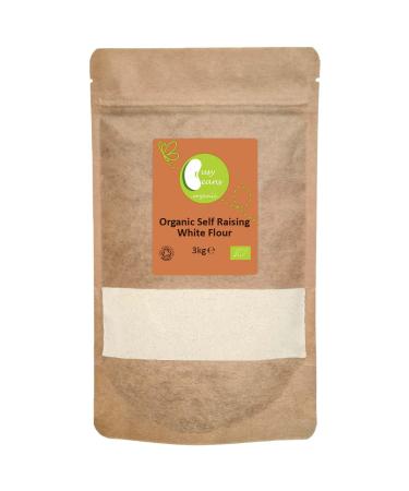 Organic Self Raising White Flour | by Busy Beans Organic (3kg)