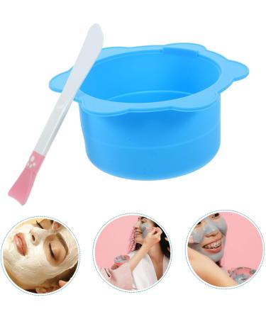 Healeeved 5 Set Wax Melting Brushes & Applicator Shells - Mixed Mask Kit for Spa Scrubs - 14x14cm - Buy Online on GoSupps.com