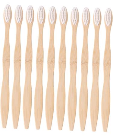 Buy FRCOLOR 30 Pcs Bamboo Toothbrush Set - Eco-Friendly Natural Bamboo Handles & Charcoal Bristles for Oral Care | Sustainable Travel Toothbrushes - Buy Online on GoSupps.com