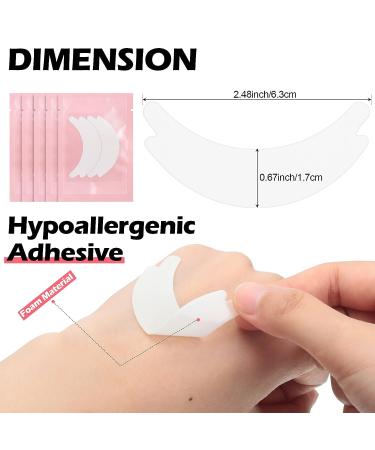 200 Pairs Leelosp Microfoam Eye Pads - White Gel Pads for Eyelash Extensions | Lash Extension Supplies Kit - Buy Online on GoSupps.com