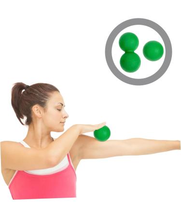 Healeeved Fascia Massage Balls Set | Lacrosse Ball for Rear Shoulder & Neck Pain Relief | Ero-Nuss-Yoga Roll Muscle Massager for Body - Buy Online on GoSupps.com