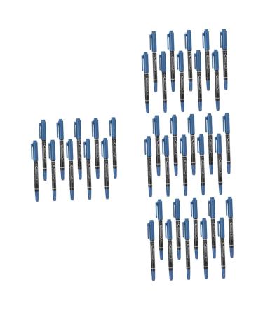 FOMIYES 40 Pcs Eyebrow Pen Eyebrow Tattoos Pen Salon Mapping Pen Pen Cosmetic Makeup Pen Plastic