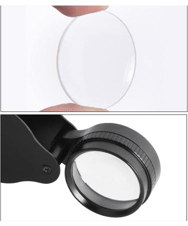 Mini Magnifying Glass 30X Folding Pocket Magnifier with Metal Protective Case Foldable Reading Magnifying Glass Portable Small Gift - Buy Online on GoSupps.com