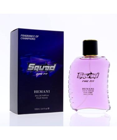 Hemani FRAGRANCES Squad Perfume Fire Fit for Women 100mL (3.5 OZ) - Eau de Toilette - Pour Femme