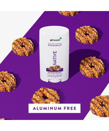 Native Limited Edition Girl Scout Coconut Caramel Cookie Deodorant - 2.65oz 1 Count (Pack of 1) - Buy Online on GoSupps.com