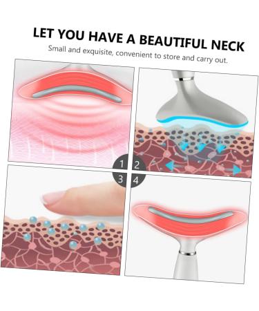 Healeved 3 Sets Neck Guard Double Chin Reducer Portable Neckline Device Neck Protector Neck Beauty Tool Neckline Neck Anti-wrinkle Device Anti-wrinkle Neck Care Tool Abs White - Buy Online on GoSupps.com