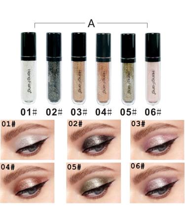 Lucoss Liquid Glitter Eyeshadow - Shimmer Metallic | Long-Lasting & Waterproof Eyeshadow Pencil - Buy Online on GoSupps.com