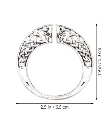 Vintage Celtic Knot Crown Hair Clips | Elegant Metal Hairpins & Hair Jewels - Buy Online on GoSupps.com