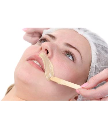 Wax Strips & Sticks Kit - 400 Non-Woven Waxing Strips with Applicator Stick for Hair Removal - Body, Facial Skin Tools - Buy Online on GoSupps.com