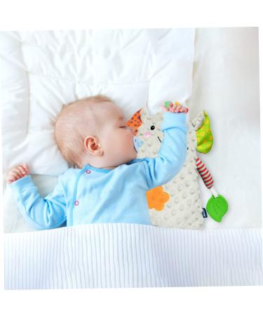 Ibasenice 3-Stage Animal Pacifier Towel | Baby Comfort Muslin Blanket & Bite Toy | Soft Spitting Towel for Newborns | Premium PP Cotton Bathing Products - Buy Online on GoSupps.com