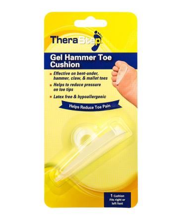 Silipos TheraStep 7007 Gel Hammer Toe Cushion - Pain Relief for Hammer Toe - Buy Online on GoSupps.com