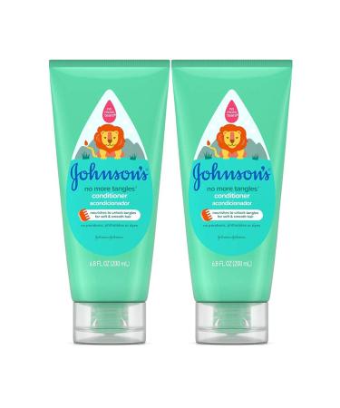 Johnson's No More Tangles Conditioner 6.8 Ounces (Value Pack of 2) No More Tangles Conditioner 6.8 Fl Oz (Pack of 2)