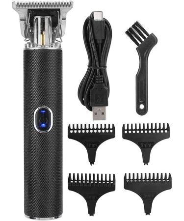 Electric Hair Clippers for Men Super Waterproof Series Professional Titanium Blades USB Cordless Zero Gapped Detail Beard Shaver Barber Salon Grooming Cutting Kit