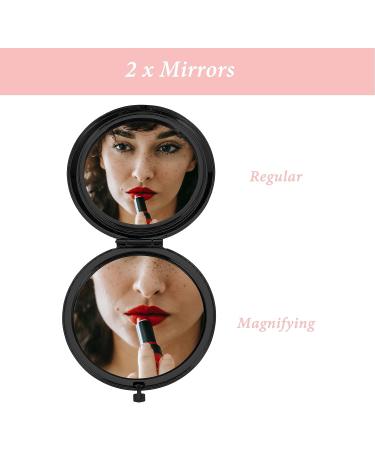 Compact Makeup Mirror: Best Friend Birthday & Graduation Gift for Women | Inspirational Friendship Gift for Teen Girls, Bestie, Coworker | Travel Mirror for Her - Buy Online on GoSupps.com