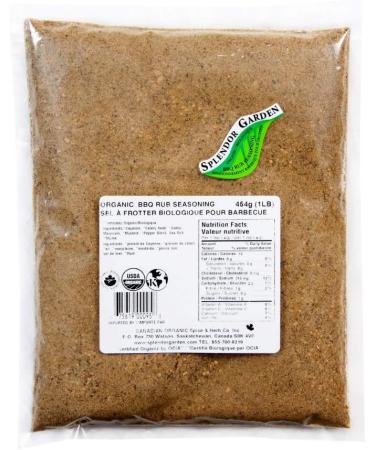 Splendor Garden organic Bbq Rub Seasoning 454.0 Gram 454 g (Pack of 1) - Buy Online on GoSupps.com