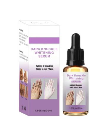Dark Knuckle Whitening Serum Whitening Cream Knee Whitening Serum Joint Whitening Essential Oil Joint Brightening Cream Skin Lightening Serum for Und r rms Elbows Knees