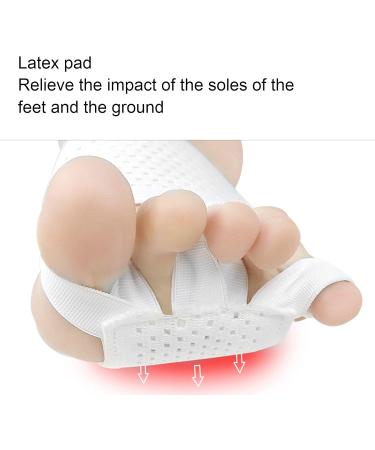 JYCCH 2pcs Elastic Hallux Valgus Corrector | Breathable Pain Relief Toe Straightener for Optimal Comfort - Buy Online on GoSupps.com