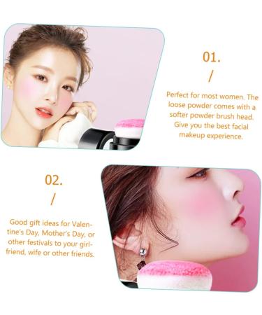 HAPINARY 2pcs Oil Control Cushion Blush Korean Blush Light Pink Blush Creme Blush for Cheeks Plastic Rosy - Buy Online on GoSupps.com
