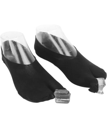 Bunion Relief Socks | Ergonomic Hallux Valgus Relief | Women's Office Work Socks (Black) - Buy Online on GoSupps.com