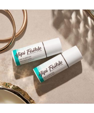 Hipi Faible MINT & MENTHOL Lip Balm - 100% Natural Cosmetic Lip Care - Made in Germany - 6ml Pump Dispenser - International Shipping Available - Buy Online on GoSupps.com