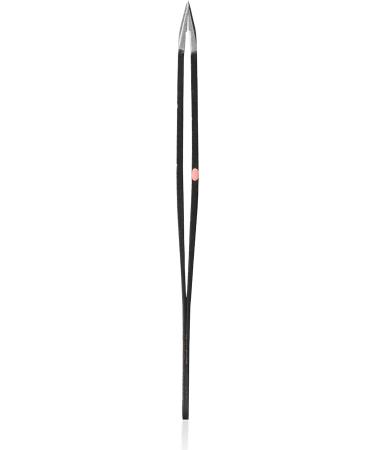 Rubis Action Painting Tweezers - Precision Pointed Eyebrow Plucking Tool - Professional Black Sloping Tips for Hair Removal - Buy Online on GoSupps.com