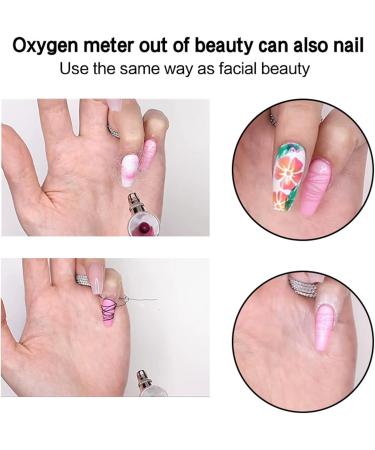 RoseFlower Cordless Airbrush Kit | Portable Makeup Airbrush Set for Makeup Cake Decorating Painting & Nail Art | USB Rechargeable Compressor International Shipping Available - Buy Online on GoSupps.com