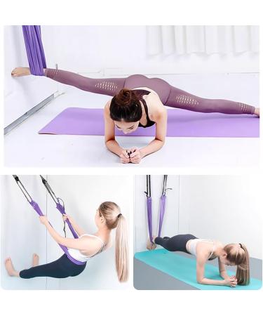 Buy Aerial Yoga Hammock & Yoga Swing - Anti-Gravity Inversion for Flexibility Pilates & Gymnastics - Buy Online on GoSupps.com