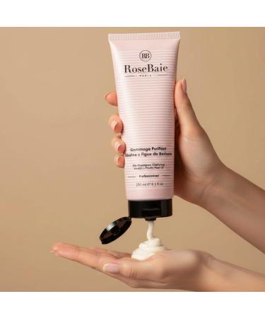  ROSE BAIE ROSEBAIE | Scalp Scrub | Prickly Pear and Keratin Pre-Shampoo | Sebum Regulation and Hydration | 250ml | Free Massage Brush - Buy Online on GoSupps.com