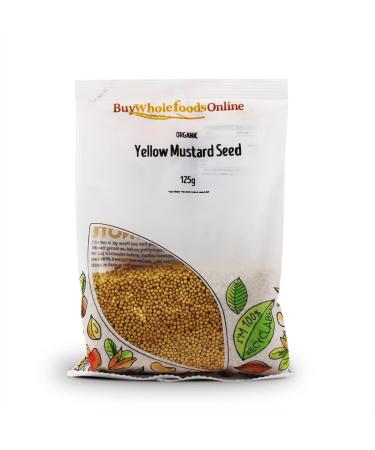 Organic Mustard Seed Yellow 125g (BWFO) - Buy Online on GoSupps.com