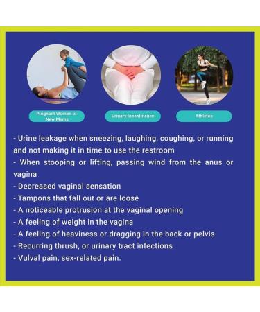 Patented Pelvic Orthotic Support Belt for Women | Uterus Girdle for Prolapsed Bladder & Postpartum Recovery | Low Waist Medium White - Buy Online on GoSupps.com