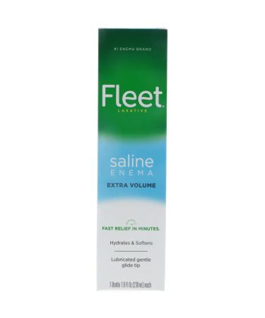 Fleet Enema Ready-to-Use Saline Laxative 4.5 Fluid Ounce