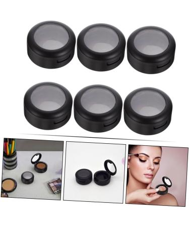 Beavorty 6pcs Eyeshadow Case Eyeshadow Box Refillable Cosmetic Jar Makeup Eyeshadow Makeup Containers Storage Boxes for Organizing with Lid Eyeshadow Boxes with Lid Eyeshadow Containers - Buy Online on GoSupps.com