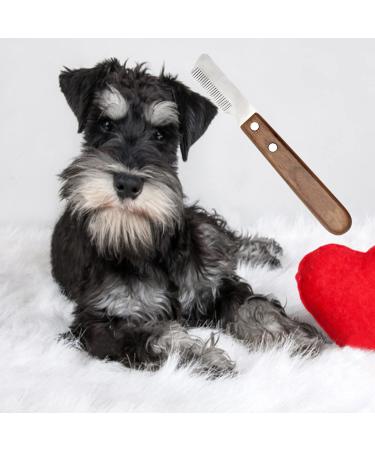 Vastseea Professional Dog Trimmer - Ergonomic Wooden Handle for Animal Care - Ideal for Right-Handed Grooming - Perfect for Most Dogs - Buy Online on GoSupps.com