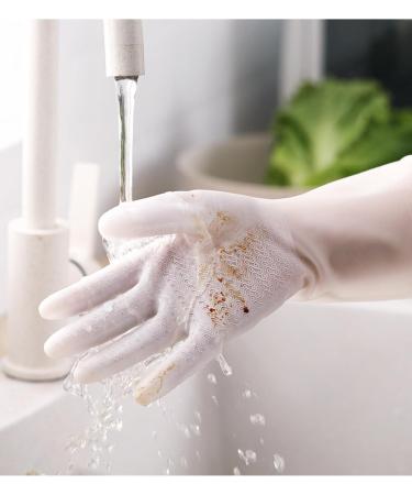 Dishwashing Gloves Latex Gloves Waterproof Rubber Cleaning Gloves Household Kitchen Gloves 2 Sets Firebird - Buy Online on GoSupps.com