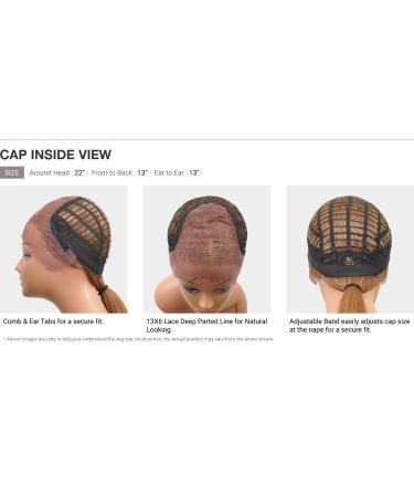 Outre Perfect Hair Line 13x6 HD Lace Front Wig - ARIELLA (DR4/T27613) | Synthetic Wig - Buy Online on GoSupps.com