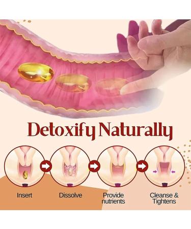 Soothe&Slim Anti-Itch Detox Slimming Capsules - Anniecare Instant Slimming & Firming, Natural & Pink, Anti-Odor, 5 Box Pack - Buy Online on GoSupps.com