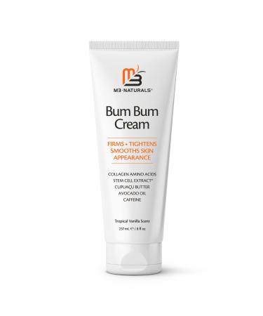 Bum Bum Cream with Lemon Vanilla Scent - 2-in-1 Cellulite Cream and Massage Lotion - Non-Greasy Skin Tightening Cream for Firm Butt  Belly & Thighs with Cupua u Collagen and Caffeine - 8 Fl Oz - Buy Online on GoSupps.com