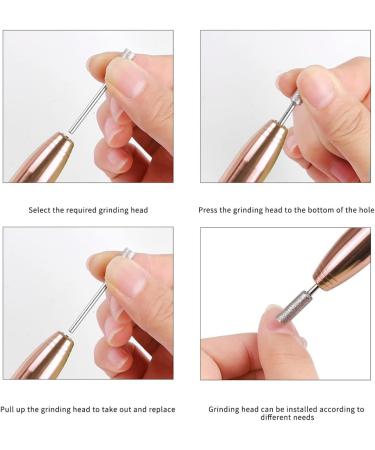 Electric Nail Files SUCCEASY Nail Drill Set for Acrylic Gel Nails Professional Nail Files Adjustable Speed Electric Manicure Pedicure Set for Nail Beginner Tech Women Girl - Buy Online on GoSupps.com