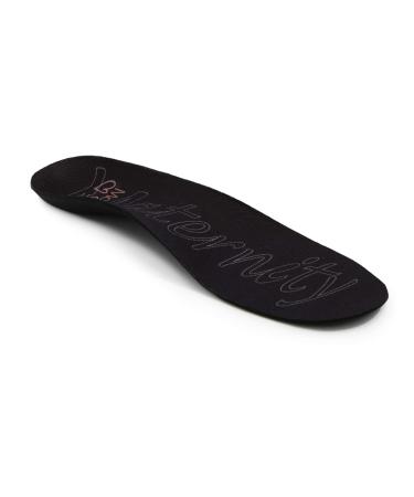 MommySteps Maternity Insoles Ultra-Thin Pain Relief-Comfortable Flats | Black Women's 7.5-8 7.5-8 Narrow