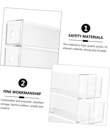 DRESSOOS 1Pc Box eye shadow storage box jewelery organizer lipstick storage rack Eyeshadow Organizer jewelry - Buy Online on GoSupps.com