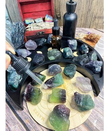 XIANNVXI Fluorite Crystals 0.45lb Natural Raw Stones - Bulk Reiki Healing Gemstones - Buy Online on GoSupps.com