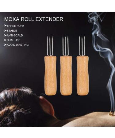 3-Piece MOXA ROLLE Extender Tools for Smokeless Moxa Sticks | Kegel Compliance Moxibustion & Acupuncture Massage Tools - Buy Online on GoSupps.com