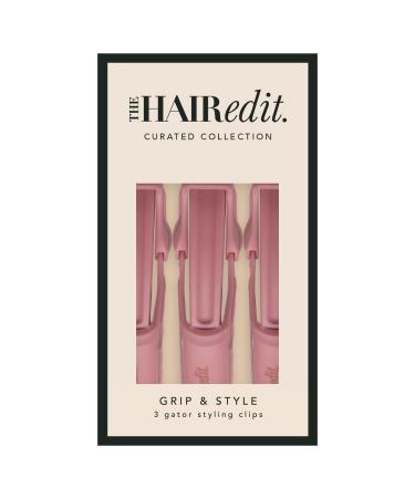 The Hair Edit Grip & Style Gator Clips - Patented Design Professional Alligator Hair Styling Clips