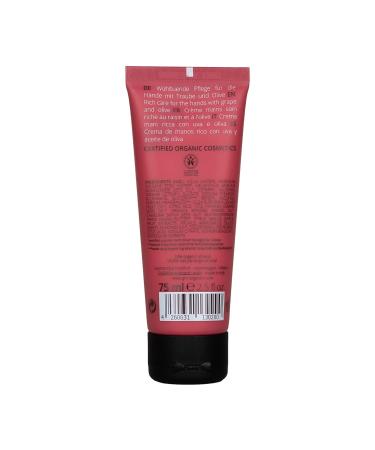 Biocosmetics Hand Cream - Shades of Nature Green | Organic Olive & Grape Vegan 75 ml - Rich Care & Sweet Fragrance - Buy Online on GoSupps.com