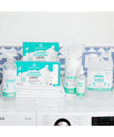 Eco-Friendly Laundry Detergent Strips | 60 Sheets for Color & White Loads | Stain Fighting & Fresh Scent - Buy Online on GoSupps.com