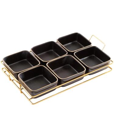 Fruit Basket for Kitchen Porcelain Plates Rectangular Dessert/Salad Plates Ceramic Small Serving Dishes for Fruit Salad Sushi Appetizer Fruit Bowl/Fruit Bowls